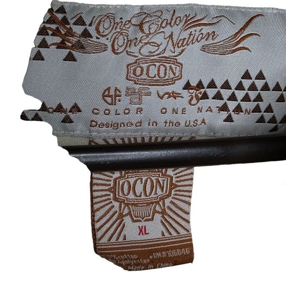 Y2K One Color One Nation OCON Full Zip Hoodie XL - Picture 5 of 5